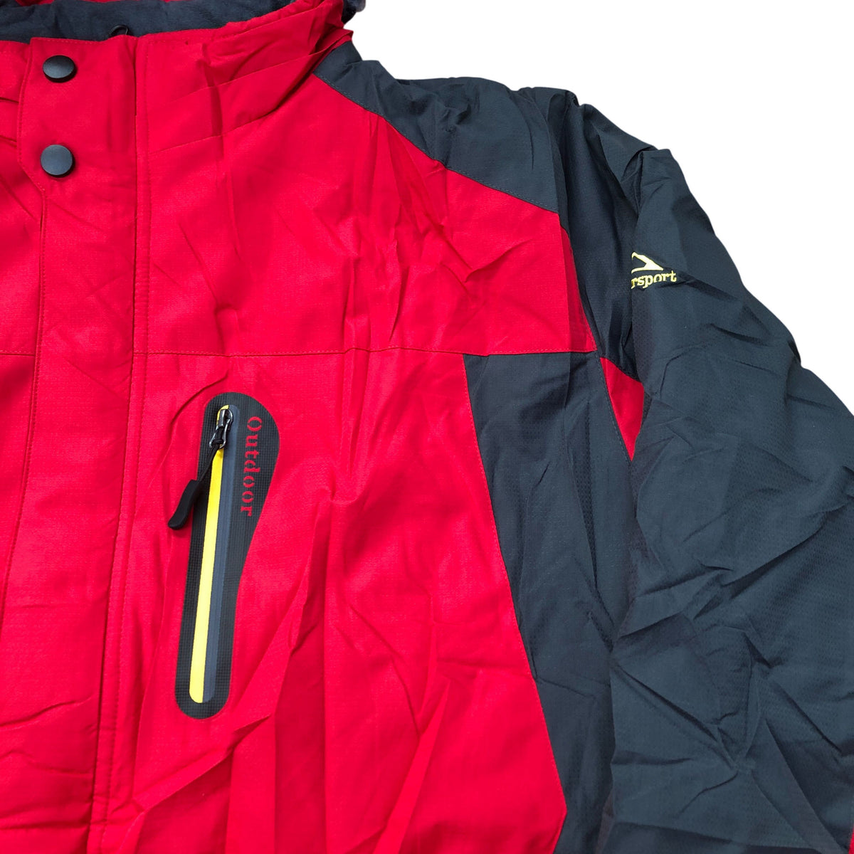 Men's Outdoorsport Red And Black Sport Jacket