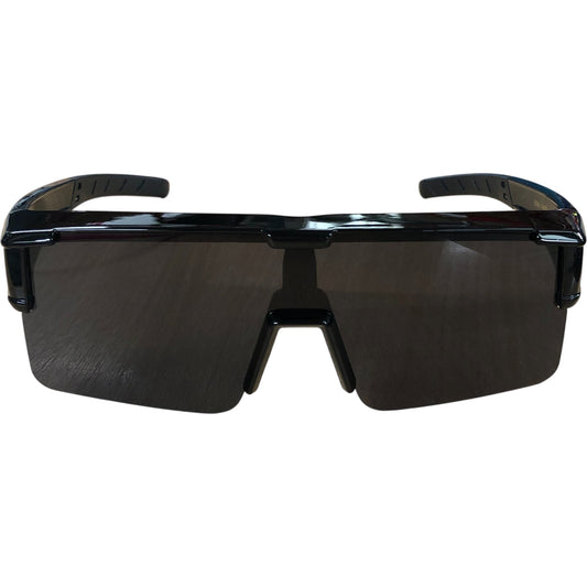 TianYesy Polarized Sunglasses Black Frame Gray Lenses Stylish UV Protection