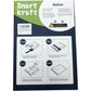 Smart Kraft Premium Vacuum Storage Bags 50x70cm Pack of 6 Medium Space Saving