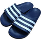 Adidas Adilette Aqua Sliders UK9 Men's Navy Blue Comfort Slip On Sandals
