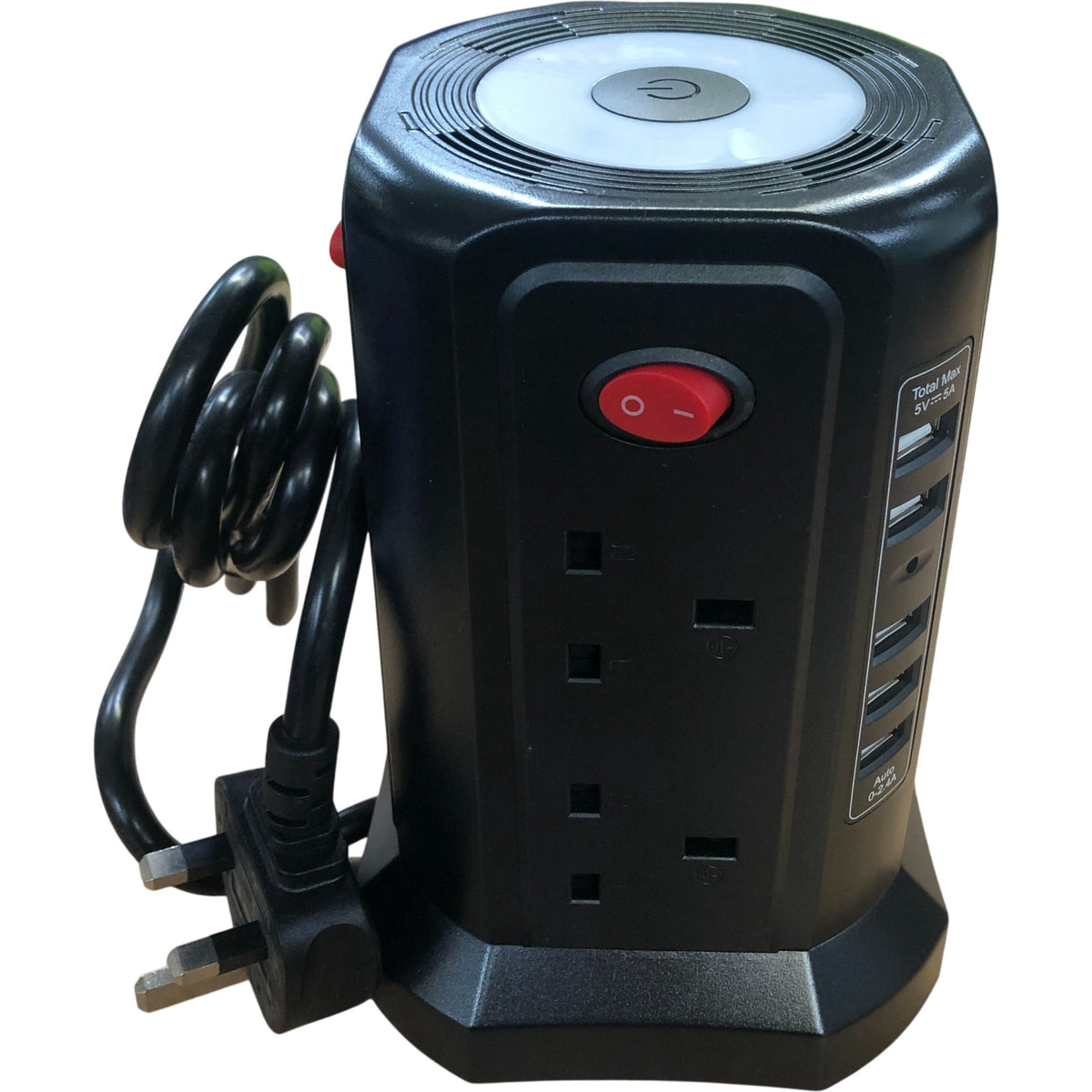 HAFINO Multifunctional Power Strip Model XT-E3011 8AC Outlets 5USB Ports