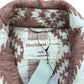 River Island Size L Cotton Aztec Print Button Front Overshirt