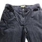 Brooke Straight Cord Trouser Women's Dark Grey Organic Cotton Size 16R