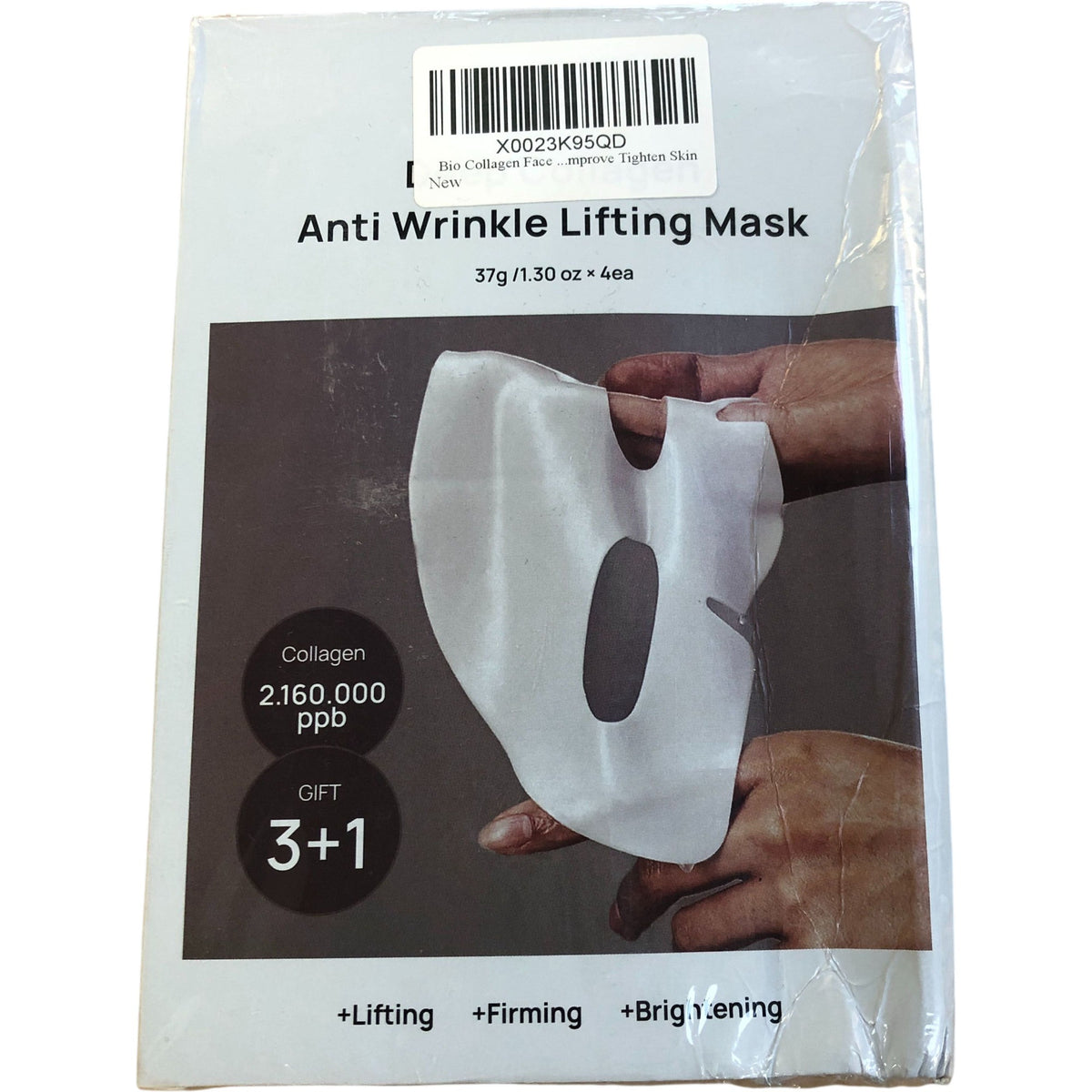 Anti Wrinkle Lifting Mask 3 Plus 1 Collagen Firming Skin Care Treatment
