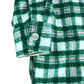 River Island Women's Flannel Check Jacket UK Medium Green Checked