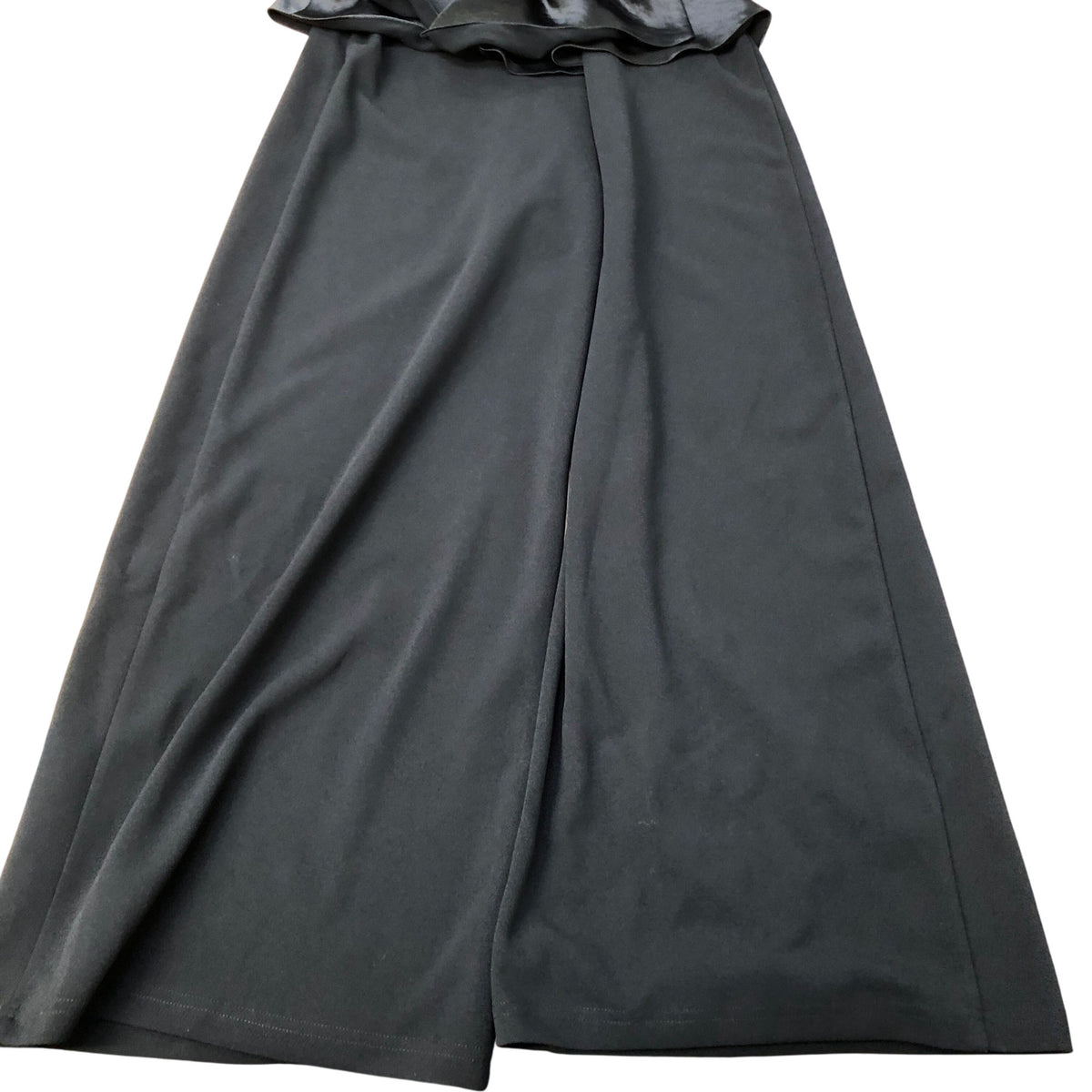 River Island Maxi Dress Women's Black Sleeveless Flared Evening Wear