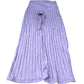 River Island Ladies Pink Ribbed Trousers UK Size 10 High Waisted Stretch Fabric