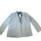 Soaked In Luxury Shirley Blazer LS Size L Women's Light Blue New with Defects