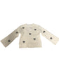 River Island Set Sweater With Heart Detailing And Black Faux Leather Shorts