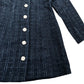 River Island Studios Black Button Front Dress