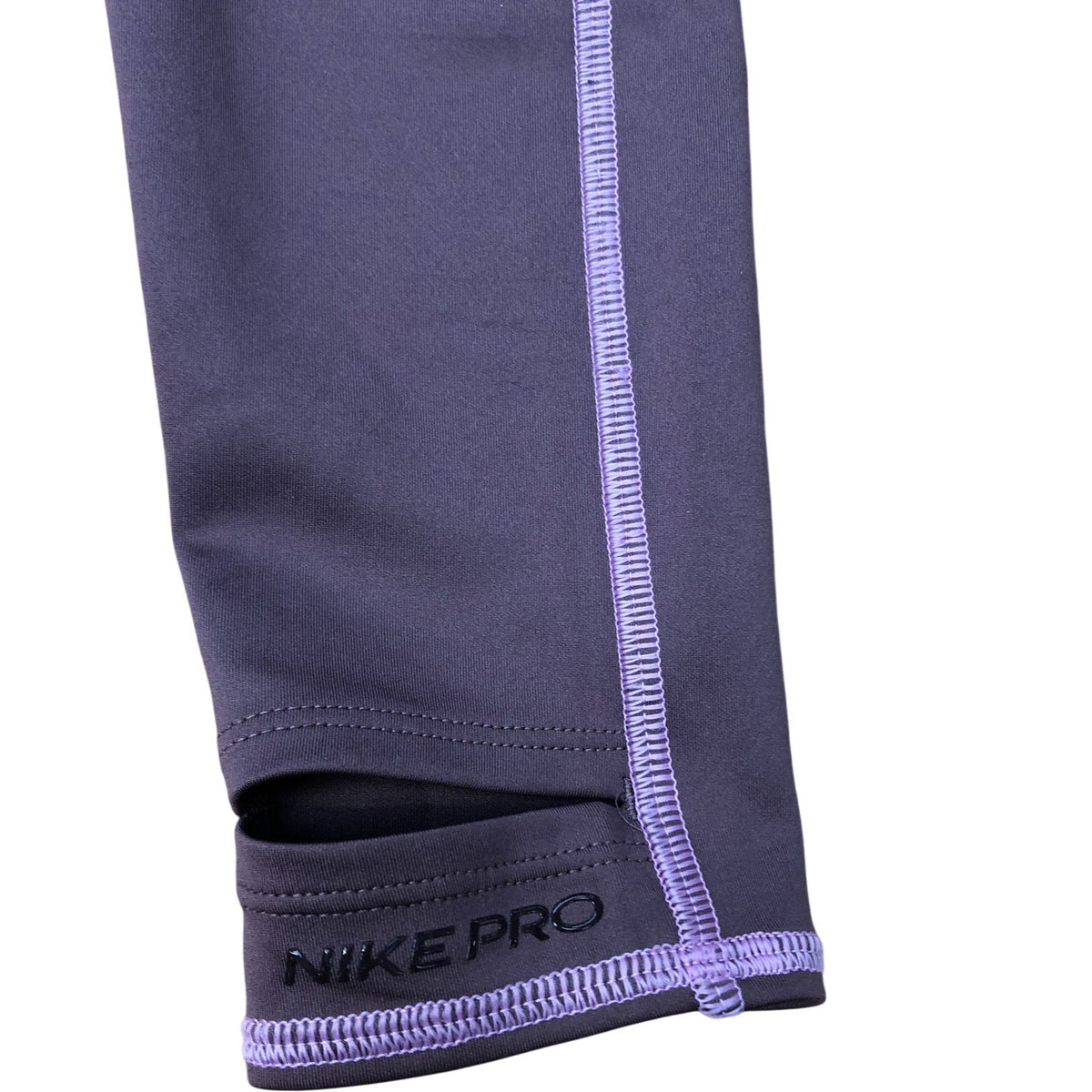 Nike Pro Leggings Women's Size Medium Burgundy Stretch Workout Fitness