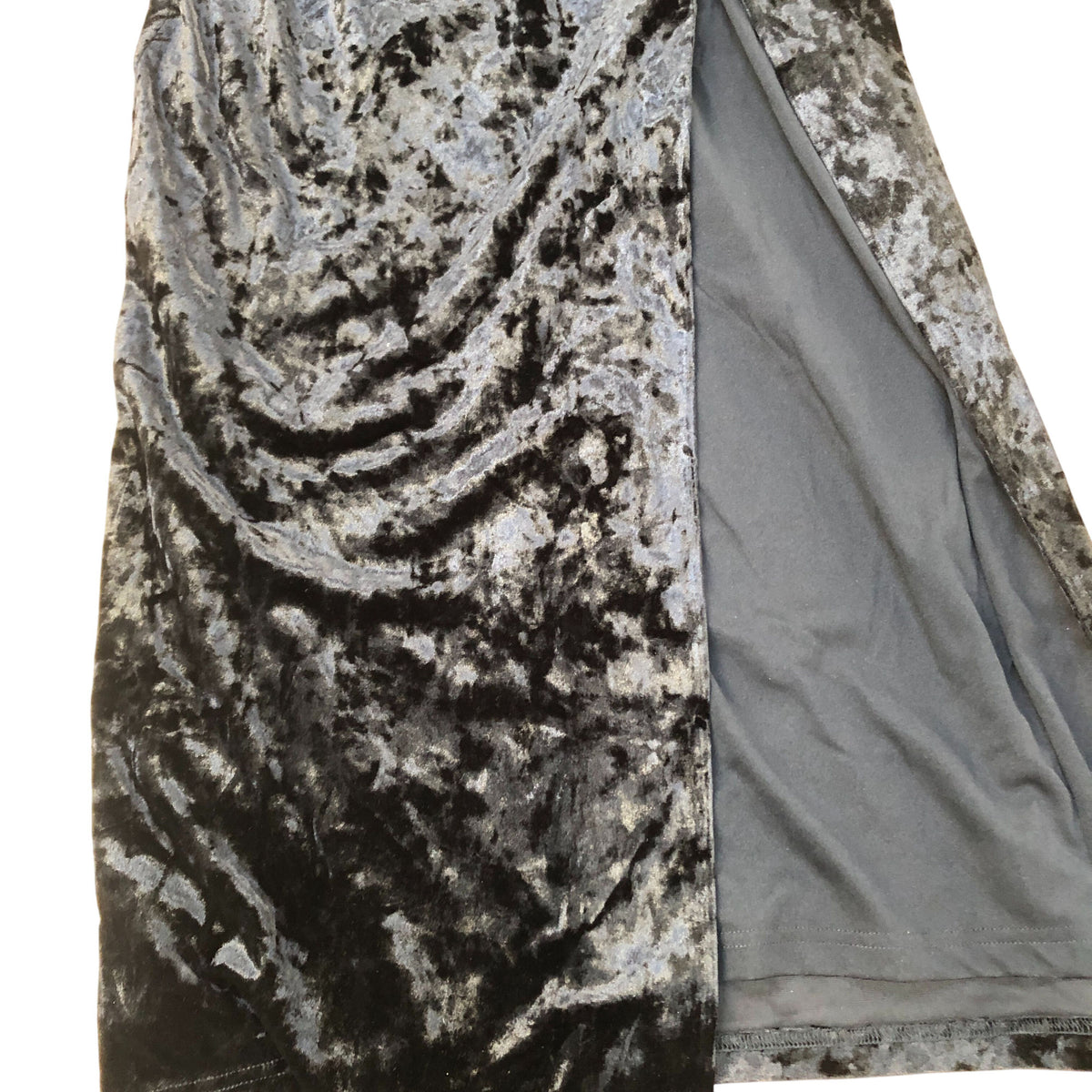 Velvet Evening Dress Size 8 Women's Strapless Black Long