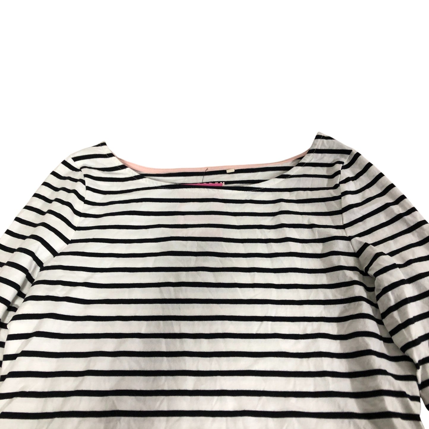 Boden Long Sleeve Striped Top Women's Casual Cotton Tee UK10