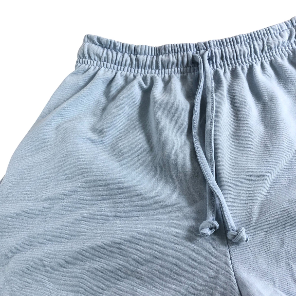 River Island Drawstring Shorts UK XS Women's Light Blue