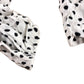 Dancing Leopard UK14 Women's Cropped Blouse White Polka Dot
