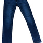 Avant Garde Slim Fit Jeans 32W 32L Men's Dark Wash Cotton Denim Trousers