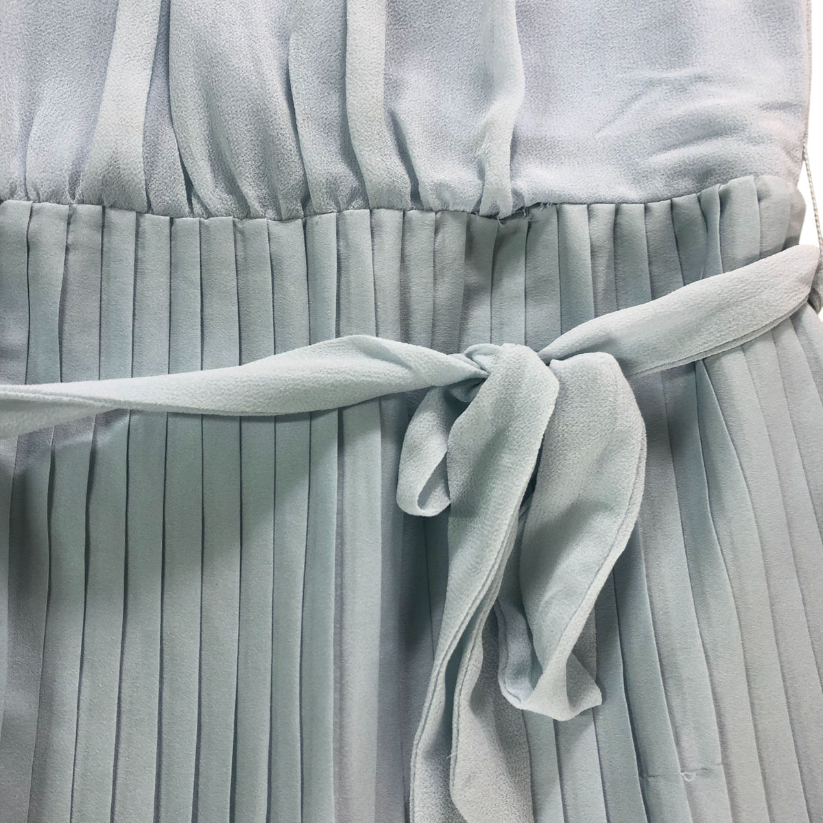 Lipsy London 12 Years Girls Pleated Jumpsuit Light Blue Sleeveless