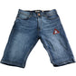DUCK AND COVER ZEKI W34 Men's Denim Shorts Blue Classic Fit