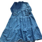 Baukjen Denim Midi Dress UK8 Women's Long Sleeve Button Down