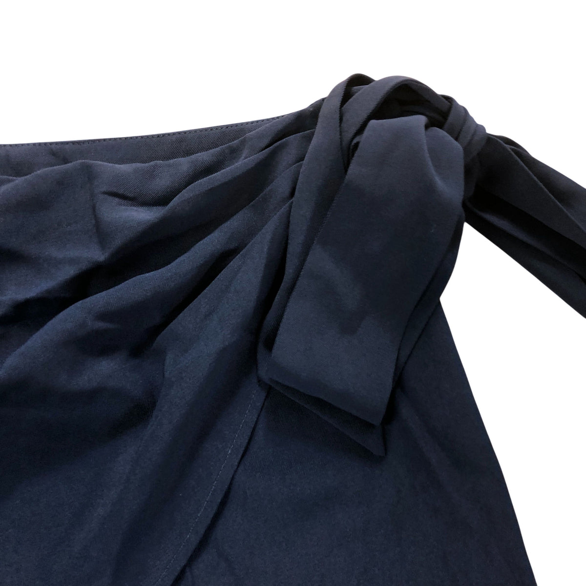 Wallis Wrap Tie Tapered Trouser UK16 Women's Navy