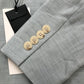 River Island Skinny Fit Suit Jacket 38R Pale Green Men's Tailored Blazer