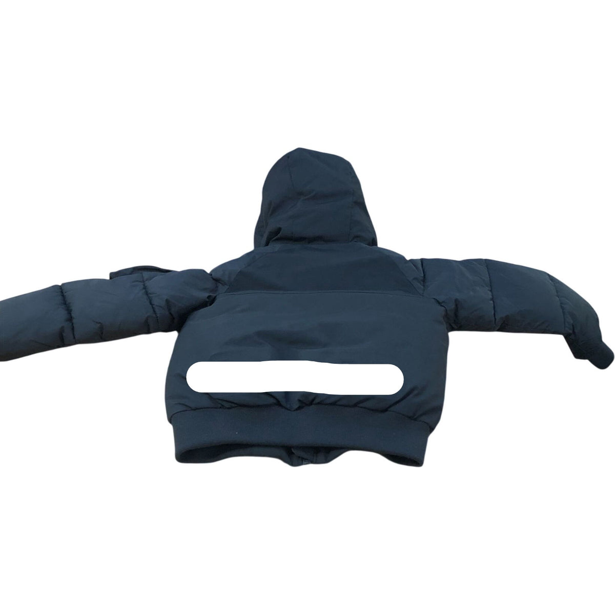 Puffer Jacket Kids Size 6 Years Warm Black Hooded Winter Coat