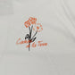 River Island Floral Graphic T-Shirt UK XL Men's White Cotton Short Sleeve