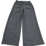 River Island Wide Leg Trousers UK12 Women's Check Print Stretchy Comfortable Fit