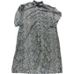 Dancing Leopard Midi Dress Size 14 Women's Leopard Print Button Up Style