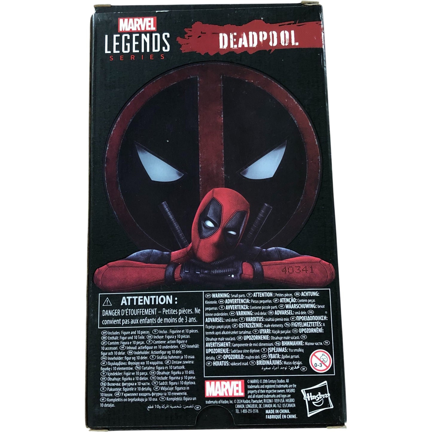 Marvel Legends Deadpool Action Figure Red Legacy Collection 6"