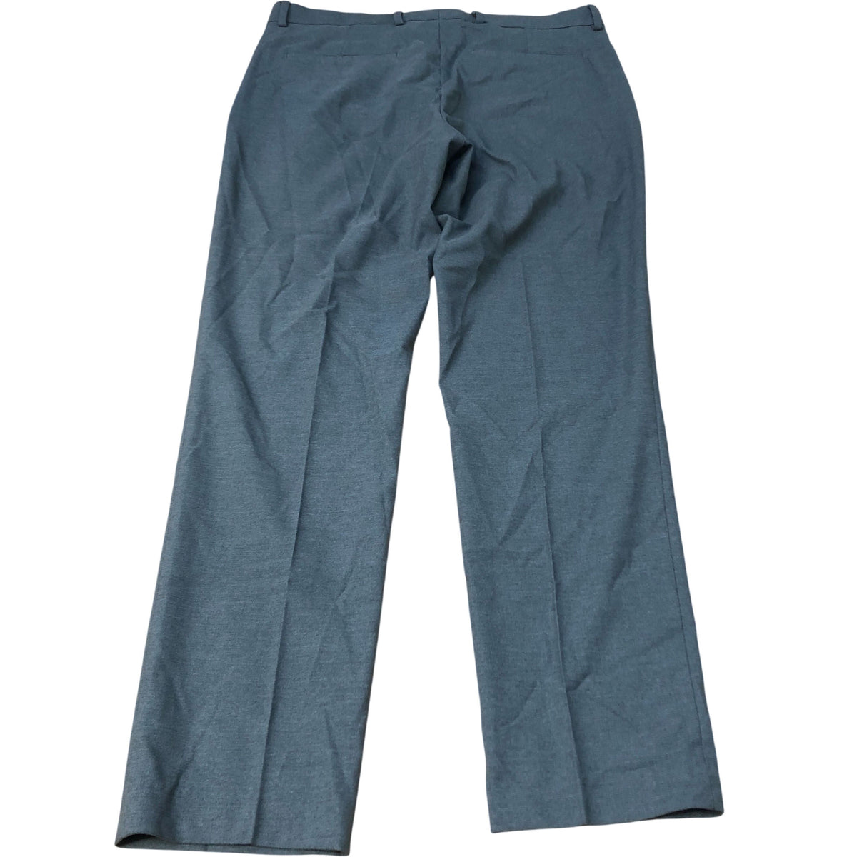 River Island Trousers UK34 Mens Grey Polyester Viscose Smart Casual