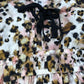 Baukjen Leopard Print Dress UK Size 12 Women's Summer Ruffle Hem
