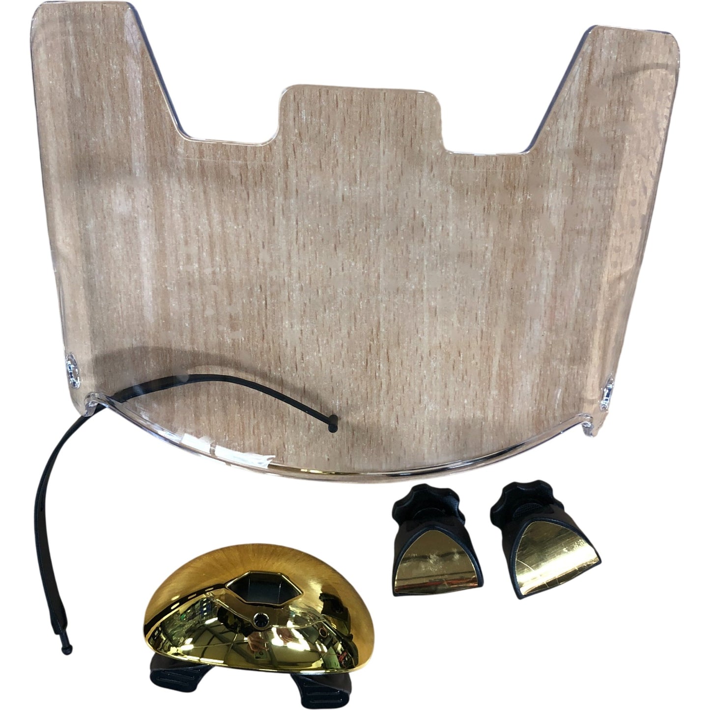 Monte Accessories Clear American Football Visor For Helmet