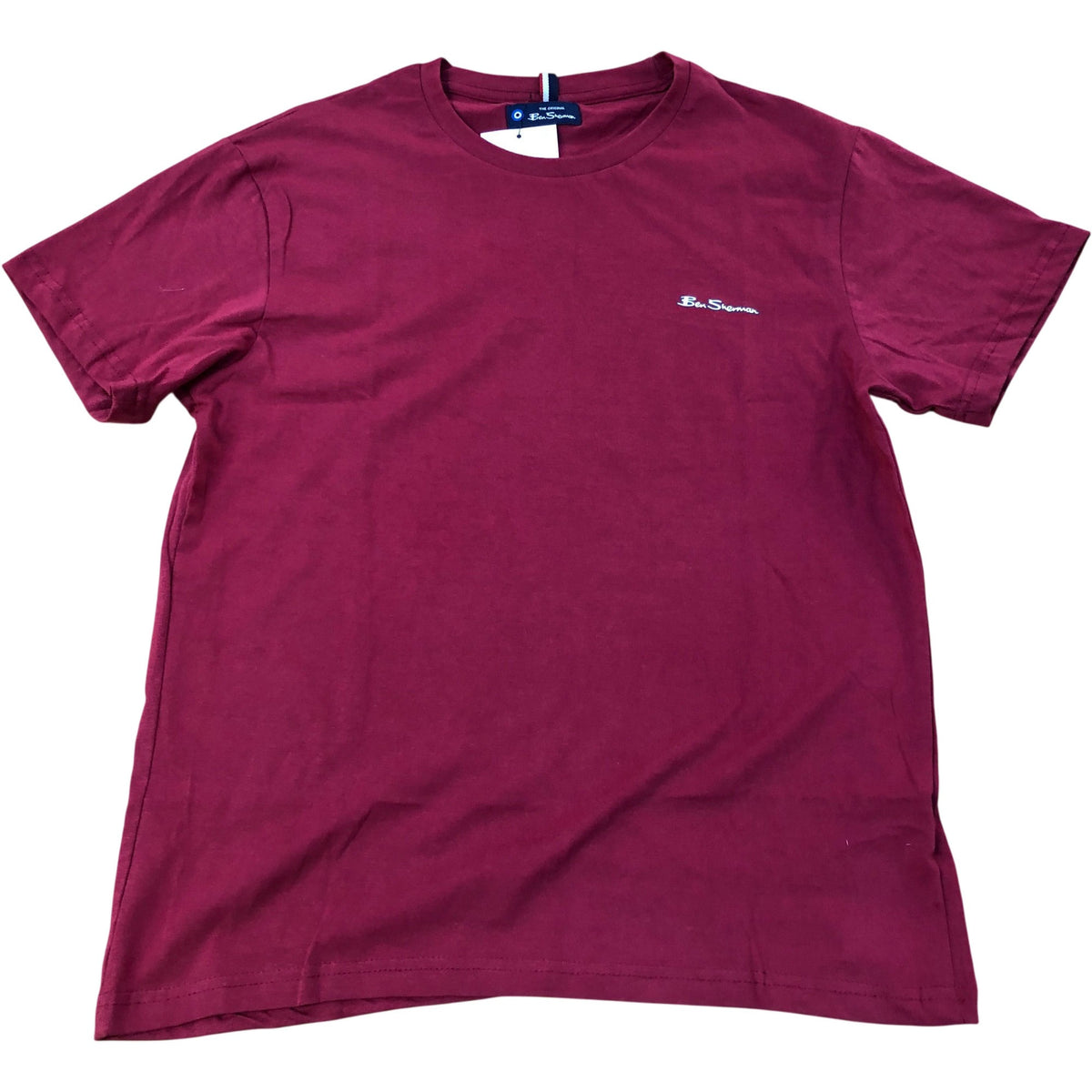 Ben Sherman Burgundy T-Shirt Size M