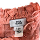 River Island Girls Dress Size 7YRS Pink Summer Casual Cotton Ruffle Sleeves