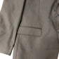 River Island Slim Fit Suit Jacket Blazer 48R Men's Black Polyester Viscose