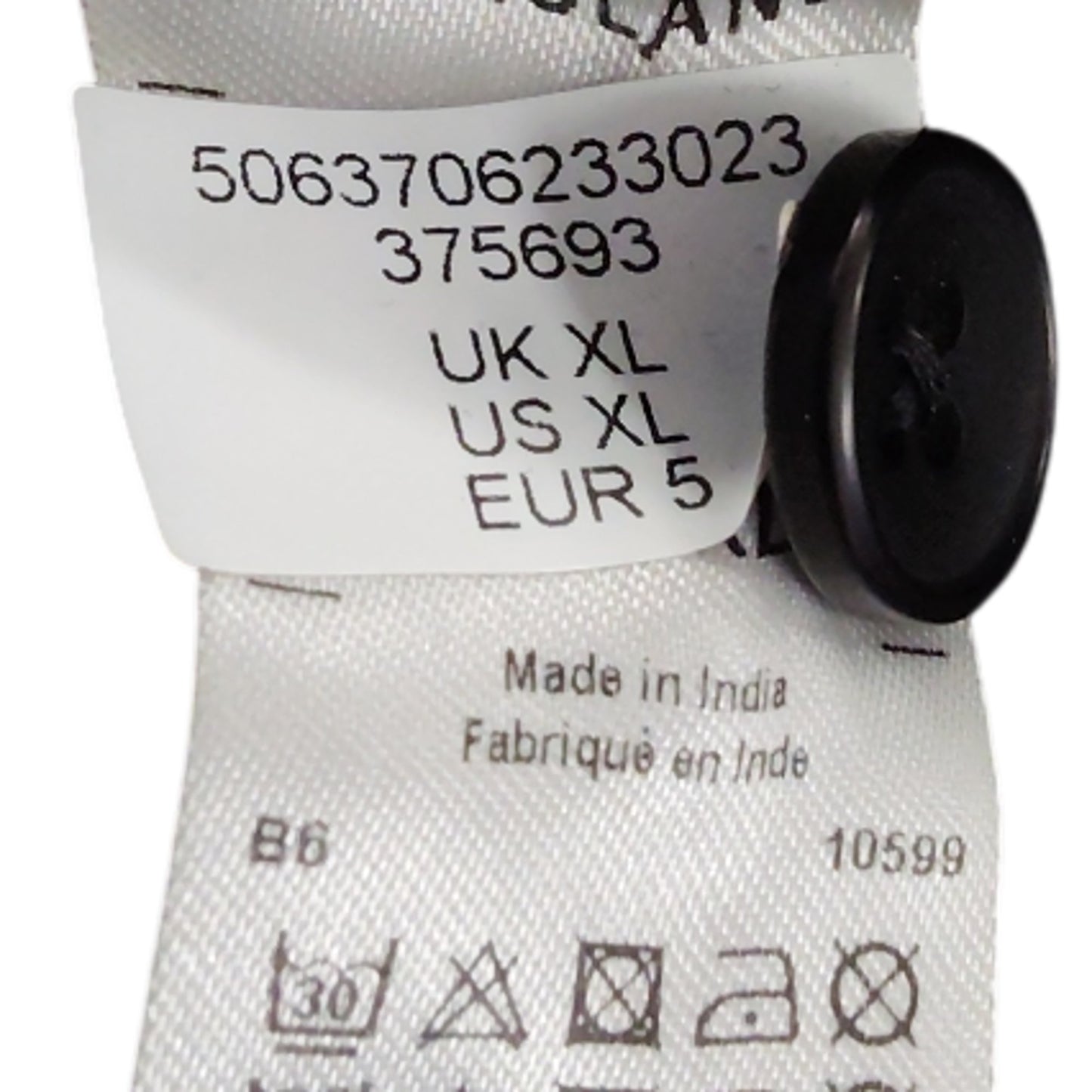 River Island Year Of The Snake Shirt UK XL Men's Short Sleeve Black Casual