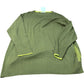 Women's Olive Green Sweater Size 24 Organic Cotton Knit