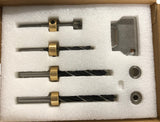 Professional Drill Bit Set With Adjustable Guide Precision Tools Set