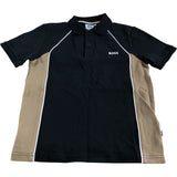 BOSS Boys Polo Shirt Black 8 Years