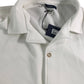 River Island Men's White Casual Short Sleeve Polo Shirt Size XXL Textured