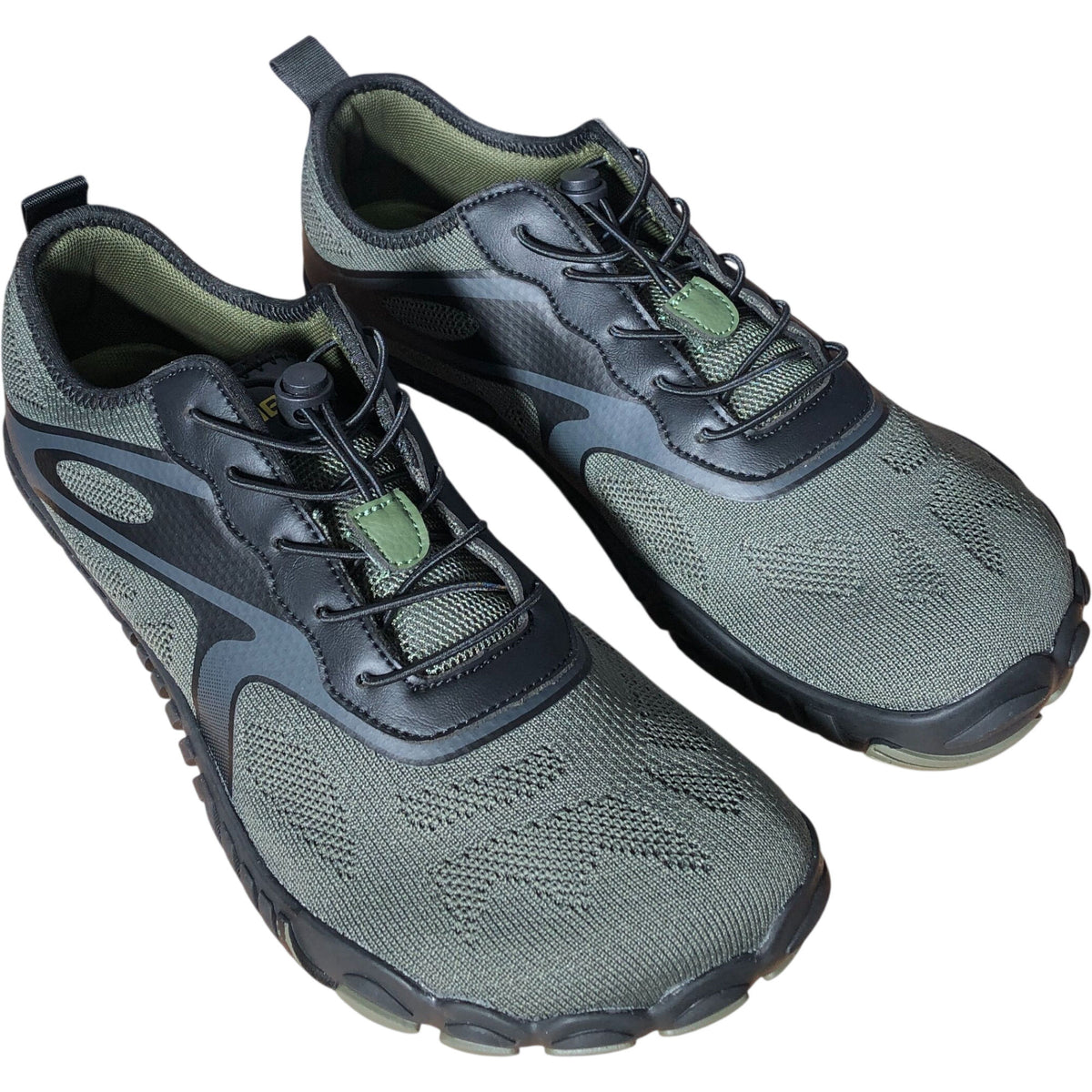 HOBIGEAR Trail Running Barefoot Shoes UK11 Lightweight Sports Footwear Green