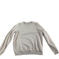 Branded Ladies Cream Sweatshirt Elegant Lace Detail Long Sleeves UK 6