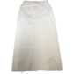 River Island Studios Maxi Skirt UK6 Women's White Frayed Hem Cotton Long