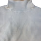 River Island Cream Ribbed Roll Neck Jumper Women's Sweater