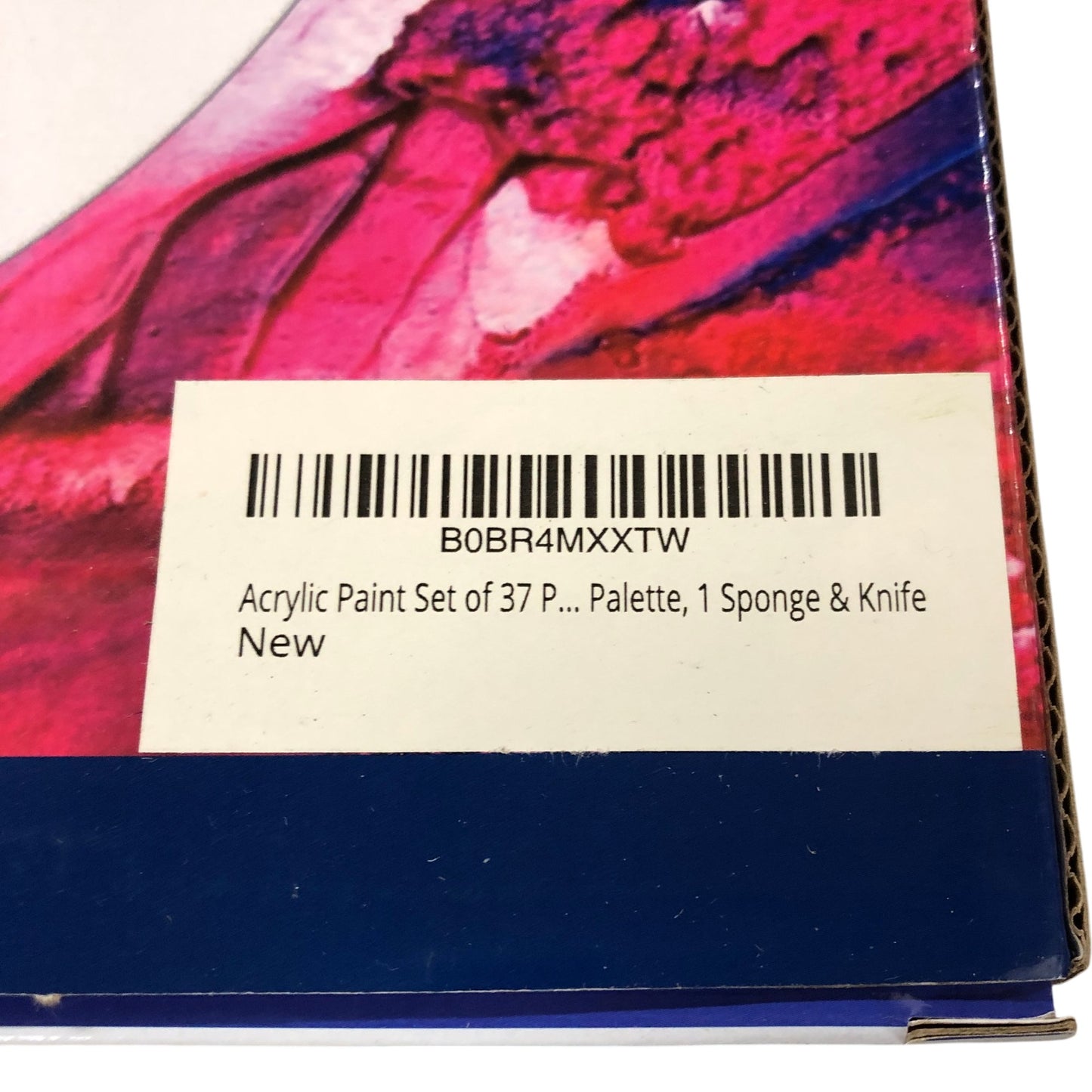 Skyola 26 Acrylic Paint Set Including 5 Brushes Palette Sponge And Palette Knife