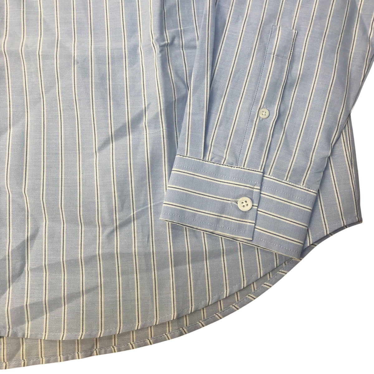 River Island Blue Striped Button Up Shirt