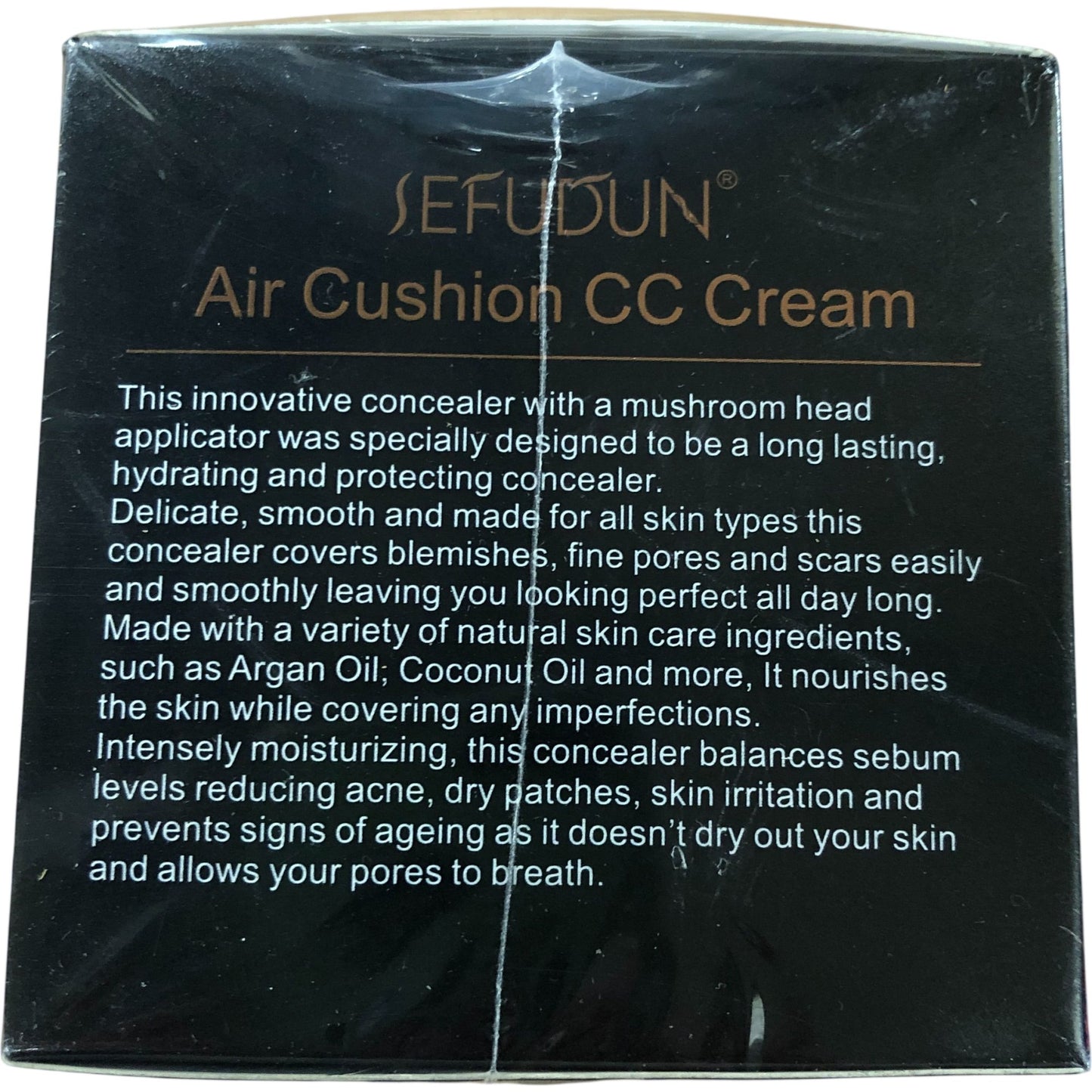 Sefudun Air Cushion CC Cream Ivory White 18g Innovative Concealer Makeup
