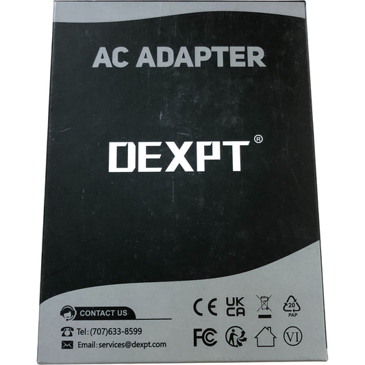 Dexpt 65W AC Adapter Charger Power Supply for Laptop Universal Replacement