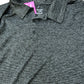 Mountain Warehouse Large Polo Shirt Men's Short Sleeve Grey Casual Activewear